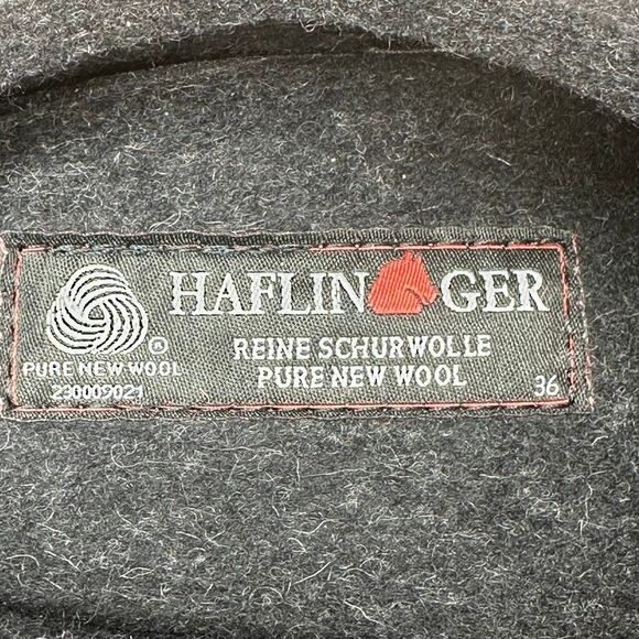 Haflinger~Women’s~Lacey  Black Boiled Wool  Slip On Clogs~EU 36/US 5-5.5 - Picture 9 of 10